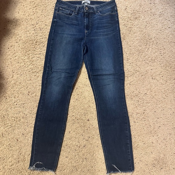 PAIGE Blue Skinny Jeans - Picture 1 of 3